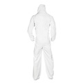 Hand Sanitizing Wipes | Ansell KCC49123 A20 Hood, Boots, and Elastic-Back Breathable Particle Protection Coveralls - Large, White (24/Carton) image number 1