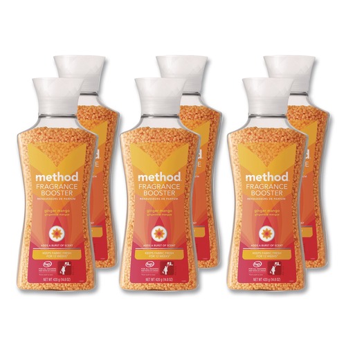 Laundry Detergents | Method 359699 14.8 oz. Bottle Fragrance Booster Beads - Ginger Mango Scent (6/Carton) image number 0
