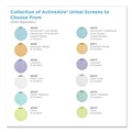 Toilet & Urinal Deodorizers | Georgia Pacific Professional 48270 ActiveAire Deodorizer Urinal Screen - Coastal Breeze Scent, Blue (12/Carton) image number 4