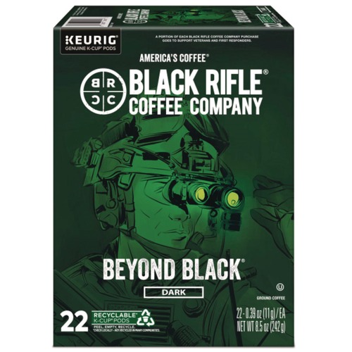 Coffee - Caffeinated | Keurig 5000384043 Coffee K-Cups - Beyond Black (22/Box) image number 0