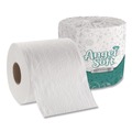 Floor Dusters & Accessories | Georgia Pacific Professional 16880 2-Ply Angel Soft Septic Safe Premium Bathroom Tissue - White (450 Sheets/Roll, 80 Rolls/Carton) image number 1