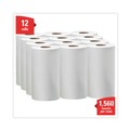 Perforated Roll & Hand Towels | WypAll 35401 X60 9.8 in. x 13.4 in. Cloths - Small, White (130/Roll, 12 Rolls/Carton) image number 3