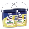 Cleaning Cloths & Wipes | LYSOL Brand 19200-99856 6 in. x 8 in. 1-Ply Professional Disinfecting Wipe Bucket - Lemon and Lime Blossom White (2/Carton) image number 0