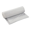 High-Density Trash Bags | Inteplast Group S404817N 45 gal. 17 microns 40 in. x 48 in. High-Density Interleaved Commercial Can Liners - Clear (25 Bags/Roll, 10 Rolls/Carton) image number 0