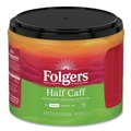 Coffee - Half-caffeinated | Folgers 2550030444 22.6 oz. Canister Half Caff Coffee image number 0