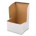 Bakery Boxes & Containers | SCT SCH 0941 8 in. x 8 in. x 4 in. Bakery Boxes - White (250/Carton) image number 1