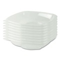 Food Containers & Lids | Anchor 4548110 8.13 in. x 8.13 in. x 1.75 in. 32 oz. Crystal Classics Plastic Bowl - Clear (150/Carton) image number 0