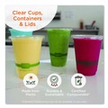 Cups | World Centric CP-CS-3 3 oz PLA Plastic Cold Cups - Clear (2500/Carton) image number 4