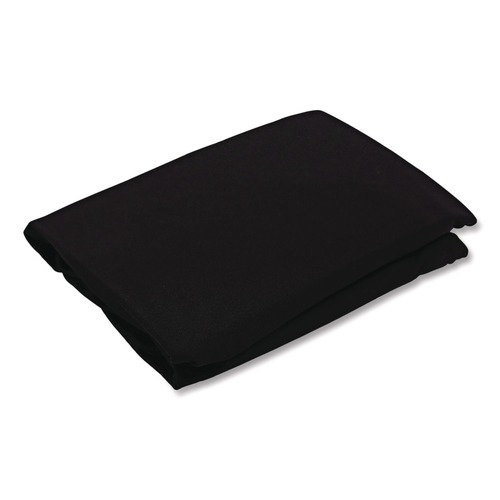 Table Covers & Skirts | Iceberg 16631 iGear 30 in. x 96 in. Polyester Fabric Table Top Cap Cover - Black image number 0