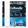 Toilet Tissues | Cottonelle 55699 Ultra CleanCare 1-Ply Septic Safe Mega Rolls Strong Tissue Toilet Paper - White (36/Carton) image number 1