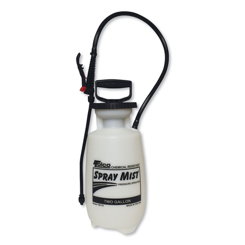 Sprayers, Hoses and Nozzles | TOLCO 150012 2 gal. 0.63 in. x 28 in. Hose Chemical Resistant Tank Sprayer - White image number 0