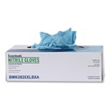 Janitorial Disposable & Single Use Gloves | Boardwalk 382XXLBXA 9.5 in. Long 5 mil. Thick Powder-Free Disposable Examination Nitrile Gloves - XX-Large Blue (100/Box) image number 8