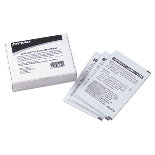 Paint, Graffiti & Gum Removers | DYMO 60622 LabelWriter Cleaning Cards (10/Box) image number 0