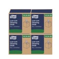 Cleaning Cloths & Wipes | Tork 192483 15 in. x 15 in. 1-Ply Low-Lint Cleaning Cloth - Blue (4 Boxes/Carton) image number 0