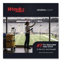Perforated Roll & Hand Towels | WypAll 34865 X60 12.5 in. x 13 in. 1/4 Fold General Clean Cloths - White (76/Box, 12 Boxes/Carton) image number 8