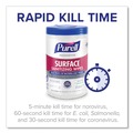Cleaning Cloths & Wipes | PURELL 9341-06 1-Ply 10 in. x 7 in. Fragrance-Free Foodservice Surface Sanitizing Wipes - White (6/Carton) image number 3