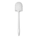 Toilet Brushes | Rubbermaid Commercial FG631000WHT 10 in. Handle Toilet Bowl Brush - White image number 1