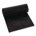 Low-Density Trash Bags | Trinity Plastics 100406 24 in. x 32 in. 16-Gallon 0.7 millimeter Flat Pack Low-Density Can Liners - Black (500/Carton) image number 2
