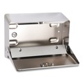 Towel Dispensers | San Jamar T1950XC 11.13 in. x 3.88 in. x 7.88 in. Mini C-Fold/Multifold Towel Dispenser - Chrome image number 3