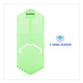 Toilet & Urinal Deodorizers | Boardwalk TSU-P-006I006I-02-AAS80 5.22 oz Vertical Urinal Screen - Cucumber Melon Scent/Green (6/Carton) image number 4