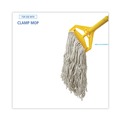 Mop Heads | Boardwalk BWKCM02032S #32 Cut-End Cotton Mop Head - White (12/Carton) image number 5