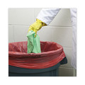 Low-Density Trash Bags | Boardwalk A8046PRK 40 in. x 46 in. 45 gal. 1.3 mil Linear Low Density Health Care Trash Can Liners - Red (100/Carton) image number 4