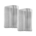 Food Containers & Lids | Dart CH64DEF ClearPac SafeSeal 8.1 in. x 7.8 in. x 3.3 in. Tamper-Resistant/Evident Containers - Clear (200/Carton) image number 1