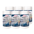 Cleaning Cloths & Wipes | Claire 1000002536 12 in. x 9.5 in. 1-Ply Graffiti Wipe - Mild Scent Purple (6/Carton) image number 0