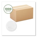 Cup Lids | Vegware VLID89S 89 Series Compostable Hot Cup Lids - White (1000/Carton) image number 5