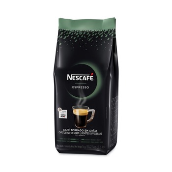  | Nescafe 12338492 2.2 lb Bag Espresso Whole Bean Coffee - Arabica (6/Carton)