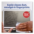 Cleaning Cloths & Wipes | Clorox 60724 CloroxPro ScreenPlus 6 in. x 8 in. Sanitizing Wipes - Citrus Blend White (6/Carton) image number 6