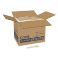 Disposable Forks | Dixie ANFBAM Mediumweight Bamboo Cutlery Fork - Light Golden (1000/Carton) image number 1