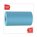 Perforated Roll & Hand Towels | WypAll 35411 X60 9.8 in. x 13.4 in. Cloths - Small, Blue (130/Roll, 12 Rolls/Carton) image number 4