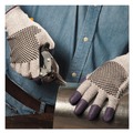 Gloves & Glove Accessories | Ansell 97431 G60 230 mm Purple Nitrile Gloves - Medium/Size 8/Black/White (1-Pair) image number 2