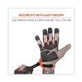 Gloves & Glove Accessories | Ergodyne 17042 ProFlex 710 Heavy-Duty Mechanics Gloves Gray Small Pair image number 3