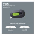 Knives & Multi-Purpose Tools | slice 10514 1.29 in. Ceramic Zirconium Oxide Blade 2.5 in. Nylon Handle Double-Sided Mini Cutters - Gray/Green image number 7