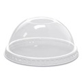 Cup Lids | Karat C-KDL78 8 oz to 10 oz Cold Cup Dome PET Lids - Clear (1000/Carton) image number 0