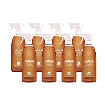 FURNITURE CLEANERS | Method MTH01182CT 28 oz Daily Wood Cleaner Spray Bottle (8/Carton)