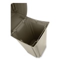 Outdoor Waste Receptacles | Rubbermaid Commercial FG917188BEIG Ranger 45-Gallon Fire-Safe Structural Foam Container - Beige image number 5