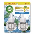 Metered Dispenser Refills | Air Wick 62338-79717 0.67 oz. Scented Oil Refill - Fresh Water (6/Carton) image number 1