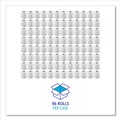 Toilet Tissues | Boardwalk 6155B 4.5 in. x 4.5 in. 2-Ply Septic Safe Toilet Tissue - White (96/Carton) image number 4