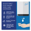 Soap Dispensers | Scott 32499 1200 mL 7.3 in. x 4 in. x 11.7 in. Electronic Skin Care Dispenser - White image number 10