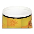 Food Containers & Lids | Chinet 70412 12 oz. Streetside Squat Paper Food Container with Plastic Lid (250/Carton) image number 2
