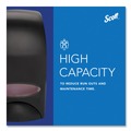 Soap Dispensers | Scott 92145 5 in. x 5.25 in. x 8.38 in. 1000 mL Essential Manual Skin Care Dispenser - Black image number 7