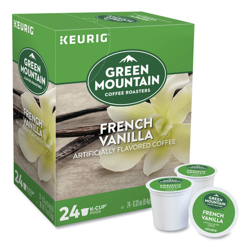 Coffee - Caffeinated | Green Mountain Coffee 5000330112 Coffee K-Cup Pods - French Vanilla (24/Box) image number 0