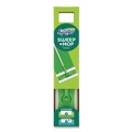 Mop Heads | Swiffer 80810204 Sweep and Mop 12.4 in. x 2.95 in. 2-in-1 Dry/Wet Floor Mopping and Sweeping Kit - Silver Plastic Handle (6/Kit) image number 3