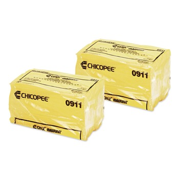 Chix 0911 24 in. x 24 in. Masslinn Dust Cloths - Yellow (50/Bag 2 Bags/Carton)