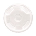 Cup Lids | Eco-Products EP-CRFL BlueStripe Recycled Content 9 oz. to 24 oz. Cold Cup Flat Lids - Clear (10 Packs/Carton, 100/Pack) image number 0
