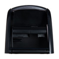 Toilet Tissue Dispensers | San Jamar R3590TBK 7.5 x 7 x 12.75 Duett Standard Oceans Bath Tissue Dispenser - Transparent Black Pearl image number 4