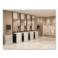 Soap Dispensers | Rubbermaid Commercial FG4870465 One Shot 1.9 in. x 5.5 in. x 4 in. Touch Free Foam Soap Dispenser - Polished Chrome image number 2